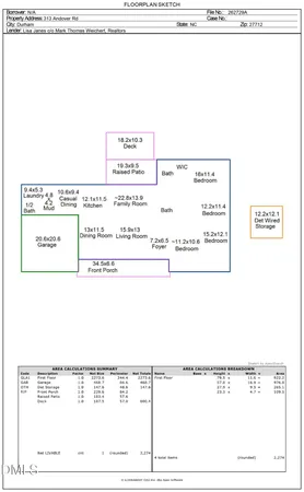 $517,500 | 313 Andover Road, Durham, NC 27712