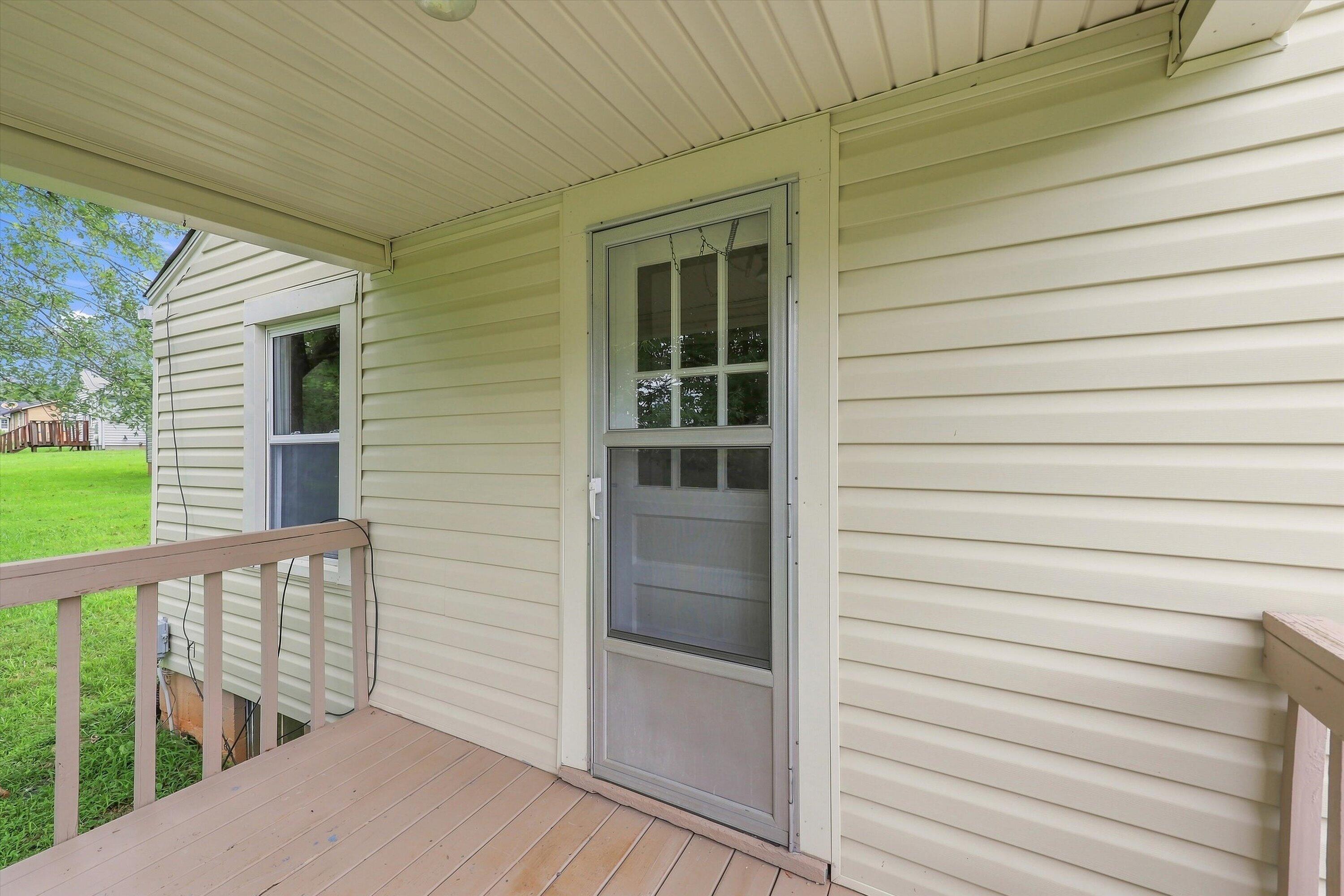 60 Chigger Ridge Lane Rocky Mount, VA 24151 - Photo 13 of 17 Rear Entry at Covered Porch
