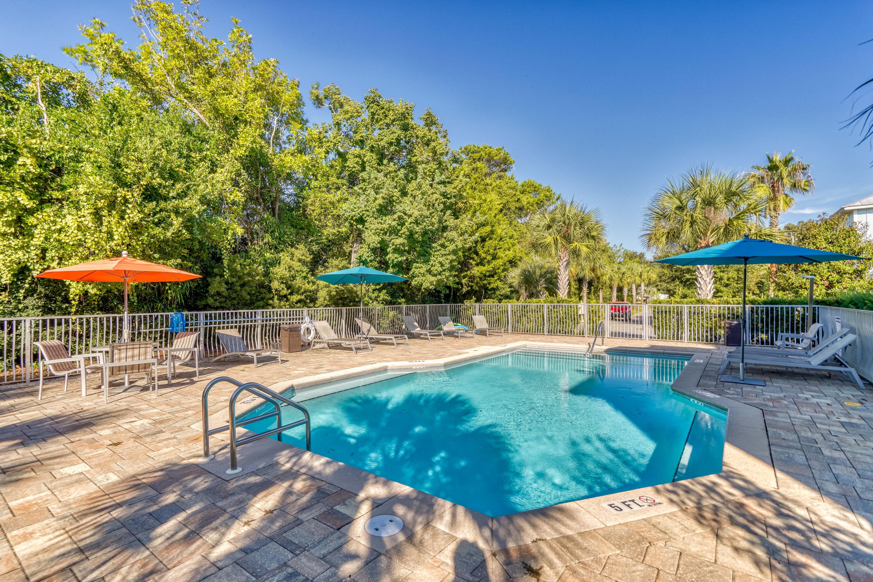 15 Asher Way Santa Rosa Beach, FL 32459 - Photo 42 of 57 a view of a swimming pool with a patio