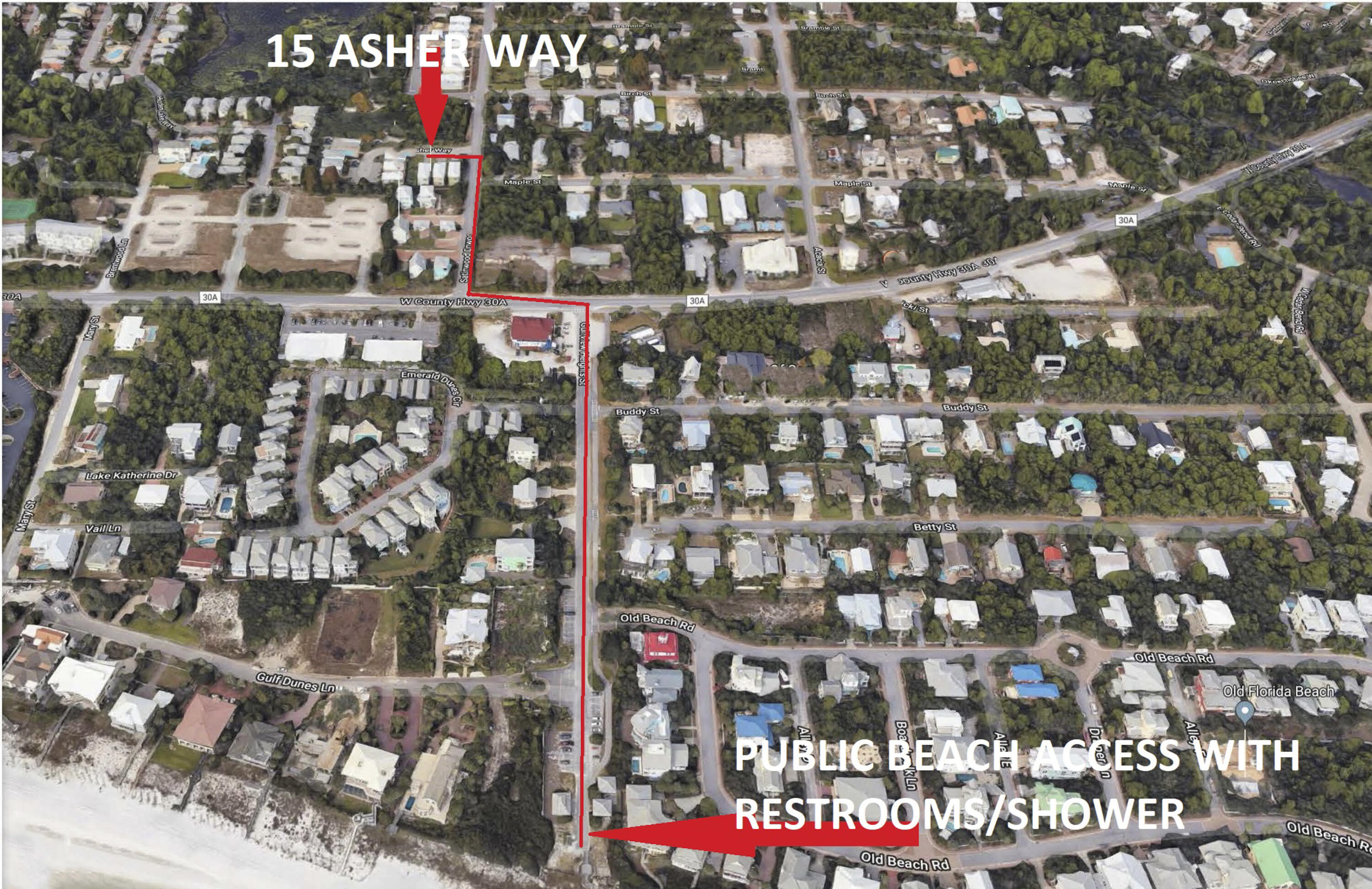 15 Asher Way Santa Rosa Beach, FL 32459 - Photo 47 of 57 Beach Access
