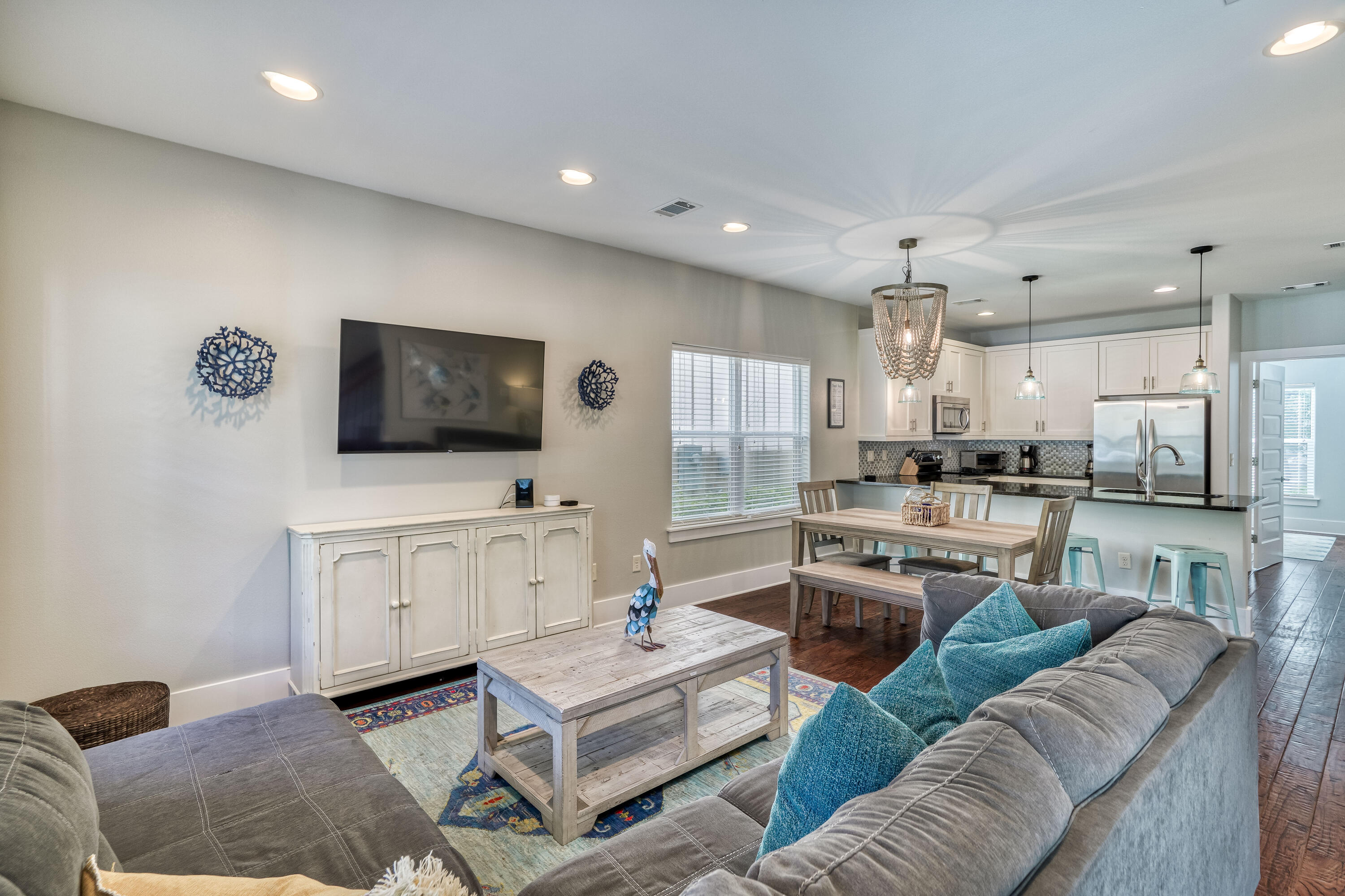 15 Asher Way Santa Rosa Beach, FL 32459 - Photo 5 of 57 a living room with furniture and a flat screen tv