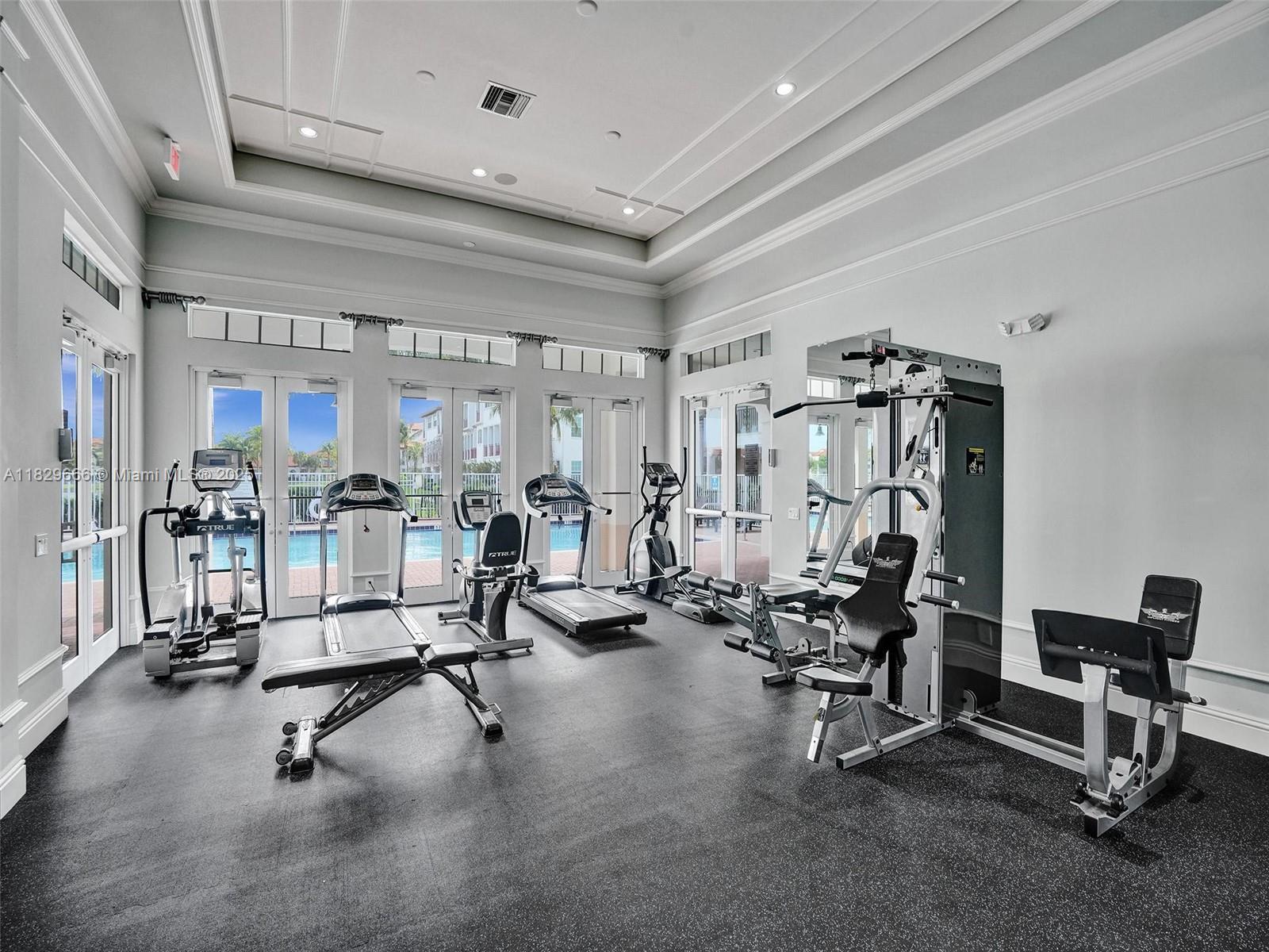 11898 Southwest 25th Court, Unit 103 Miramar, FL 33025 - Photo 36 of 40 Community Center gym