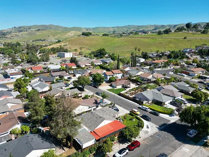 a city view with ocean view