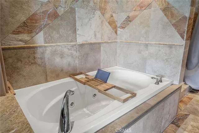 a view of a bathroom with washing machine