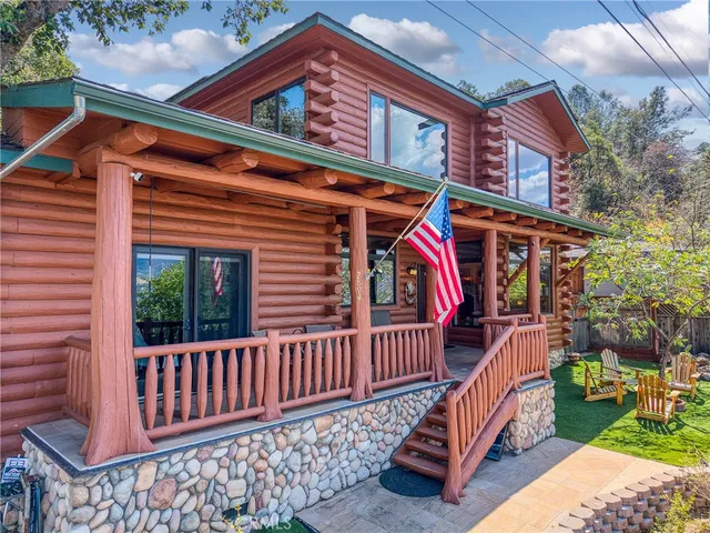 front view of a house with a street