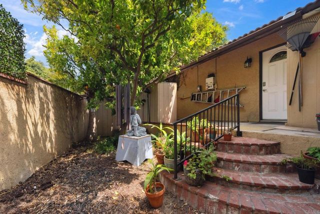 a view of outdoor space and porch
