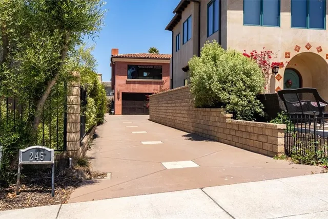 a view of outdoor space deck and living room