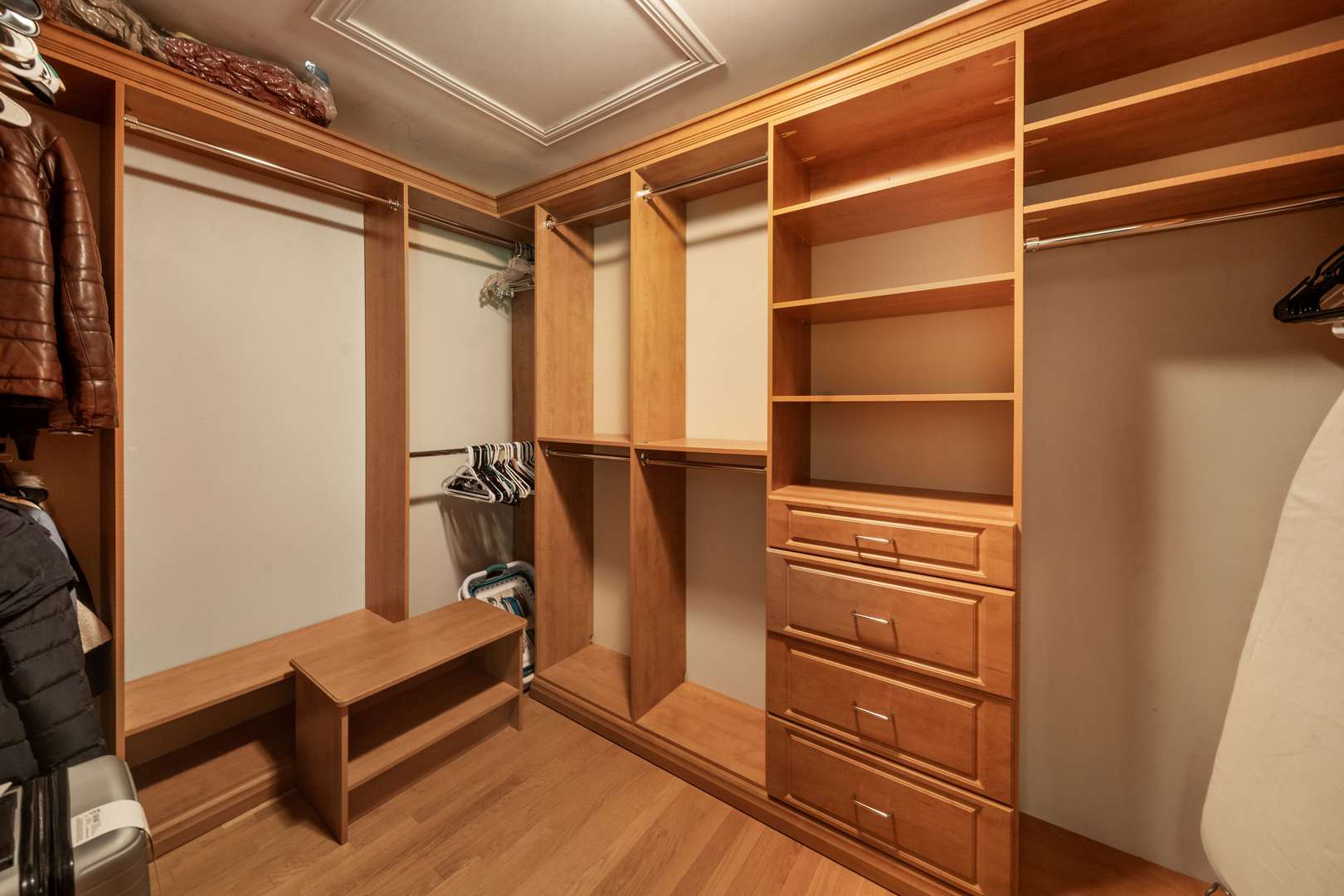 5N750 Medinah Road Medinah, IL 60157 - Photo 21 of 53 a view of walk in closet with empty racks