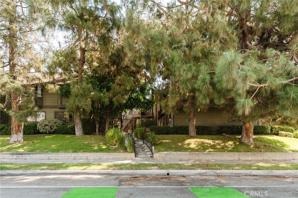 246 Alpine Street, Unit 5 Pasadena, CA 91106 - Photo 26 of 26 a view of a house with a yard and tree s