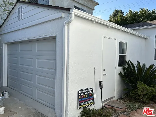 a backyard of a house