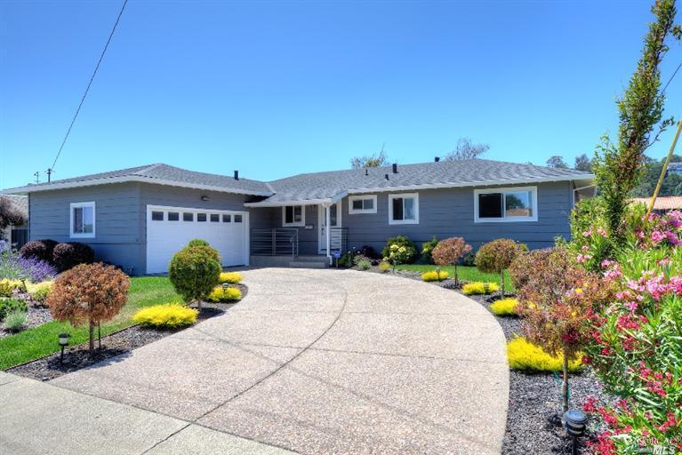 7 Knight Drive San Rafael, CA 94901 - Photo 1 of 1 a front view of a house with swimming pool and glass windows