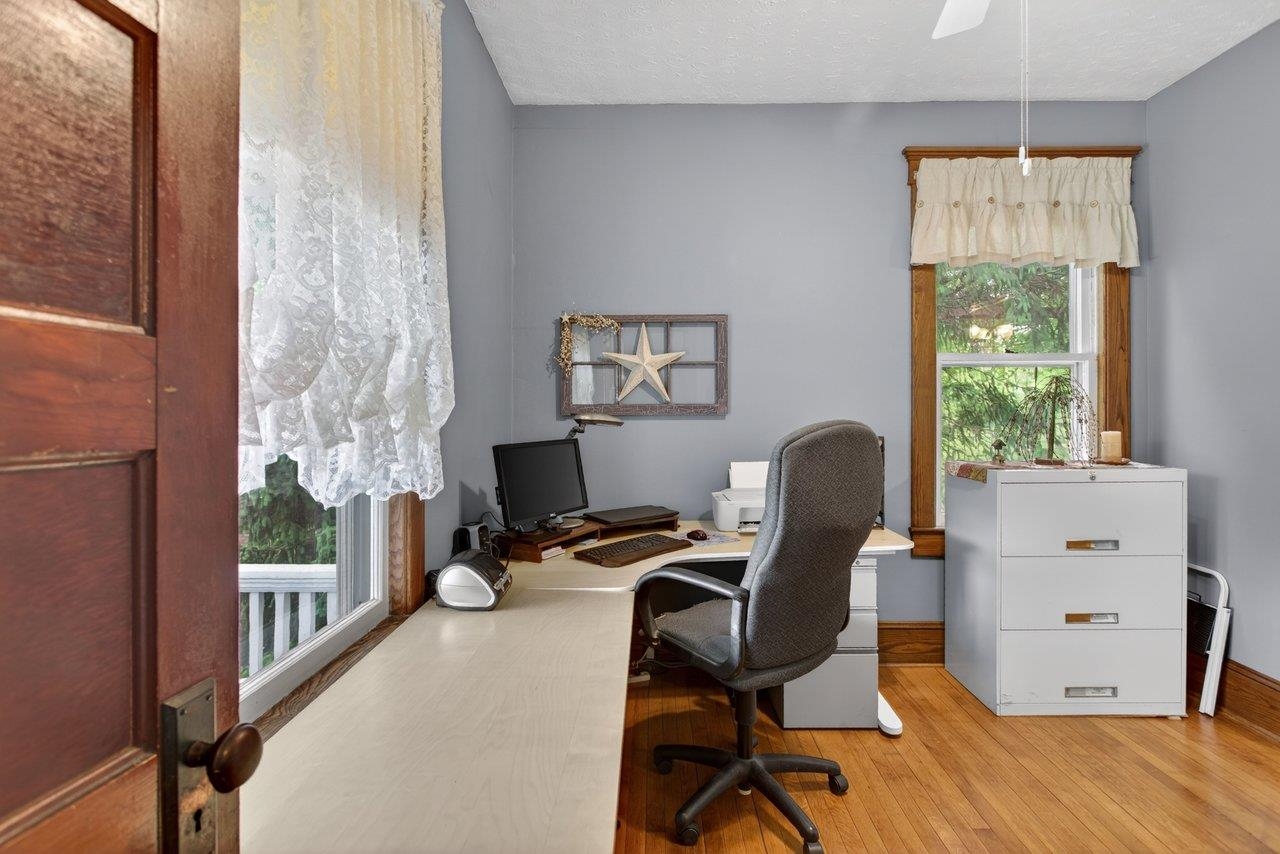 107 Timber Way Broadway, VA 22815 - Photo 23 of 73 a view of a workspace with furniture and a window