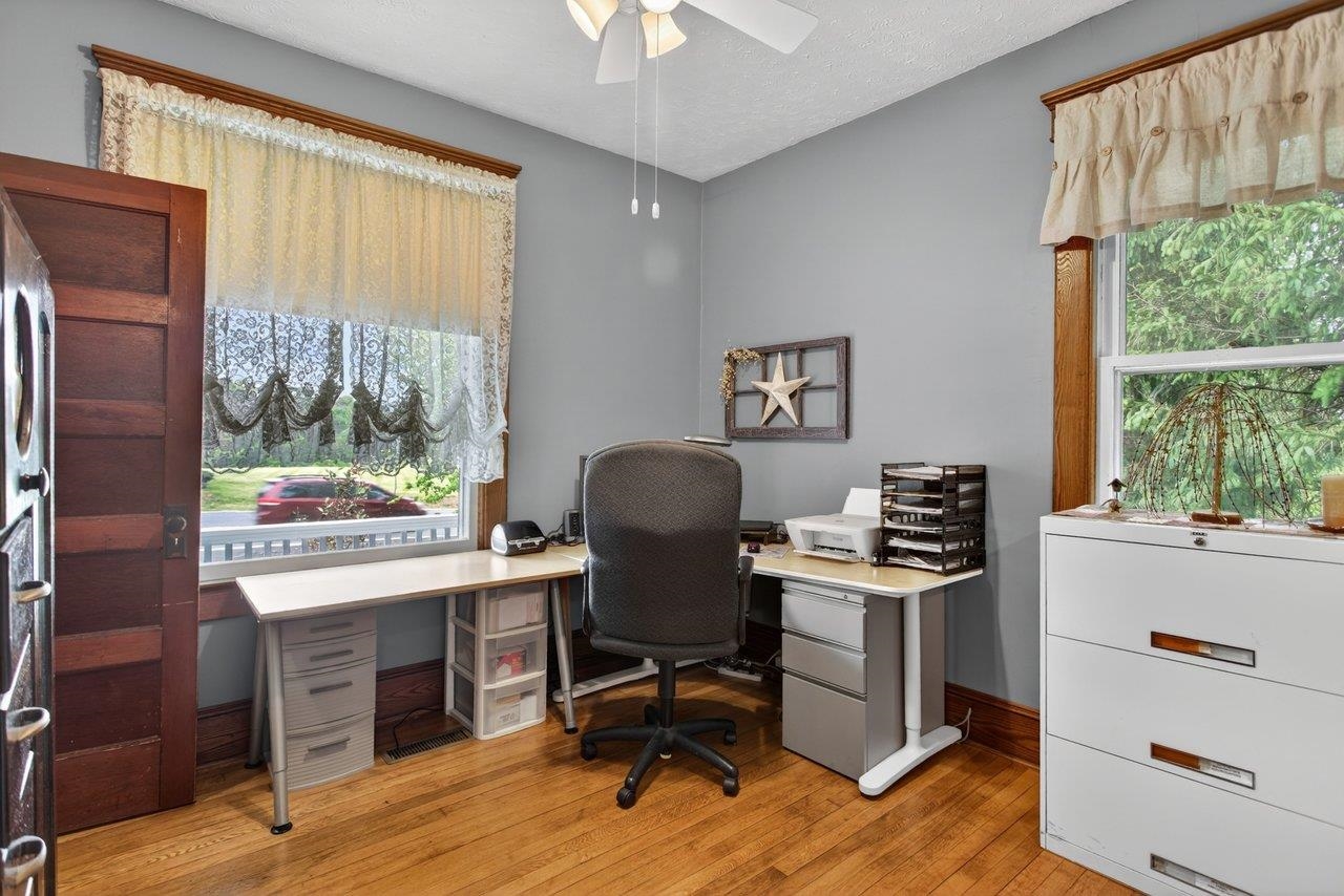 107 Timber Way Broadway, VA 22815 - Photo 24 of 73 a view of a workspace with furniture and a window