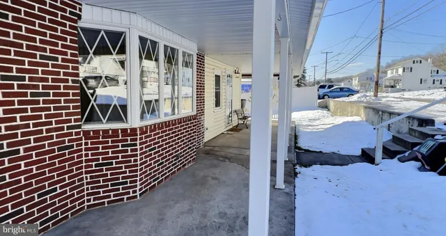a view of balcony and patio