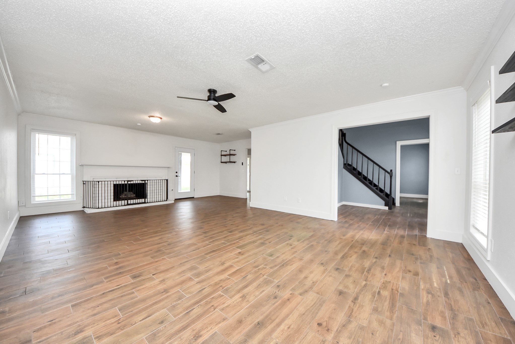 12614 Mill Ridge Drive Cypress, TX 77429 - Photo 9 of 44 a view of livingroom and hardwood floor