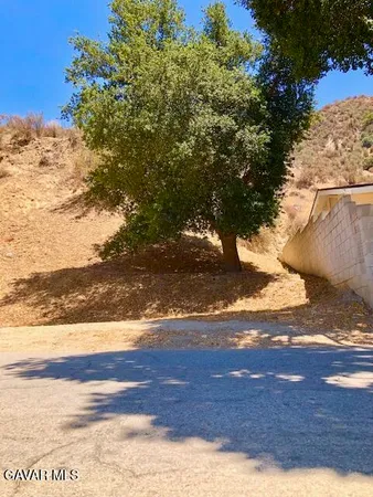 a view of street with houses