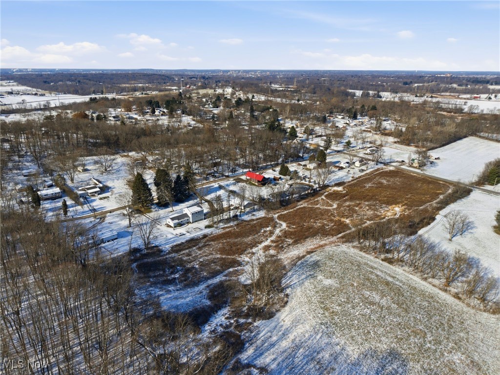 Mapleton Street Southeast Canton, OH 44707 - Photo 5 of 15 View of snowy aerial view