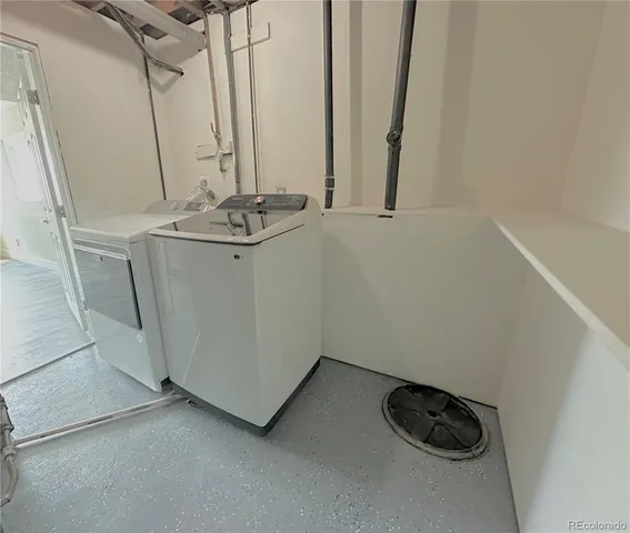 a close up of a street