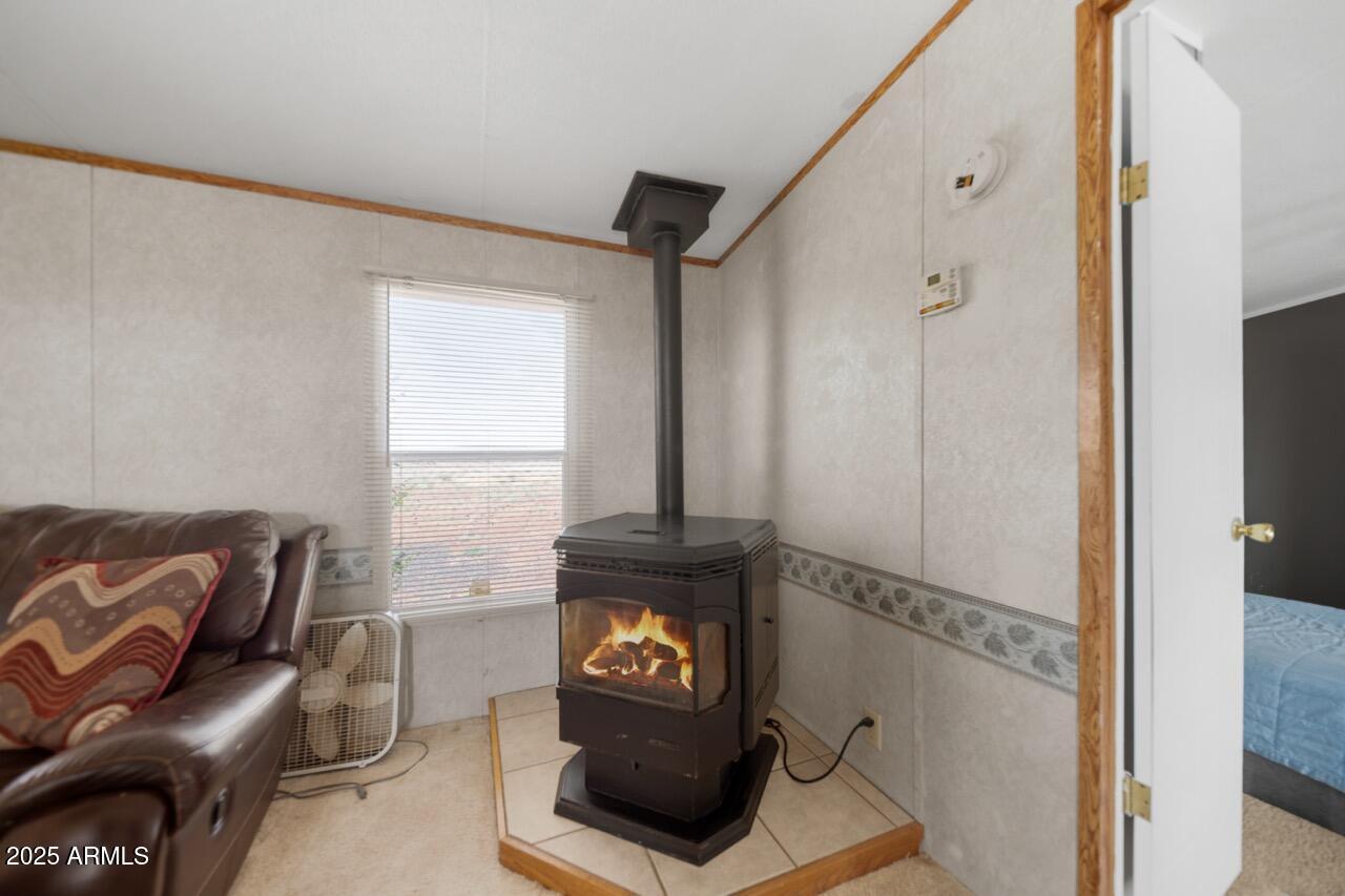 22 Ranch Road Concho, AZ 85924 - Photo 11 of 36 Fireplace