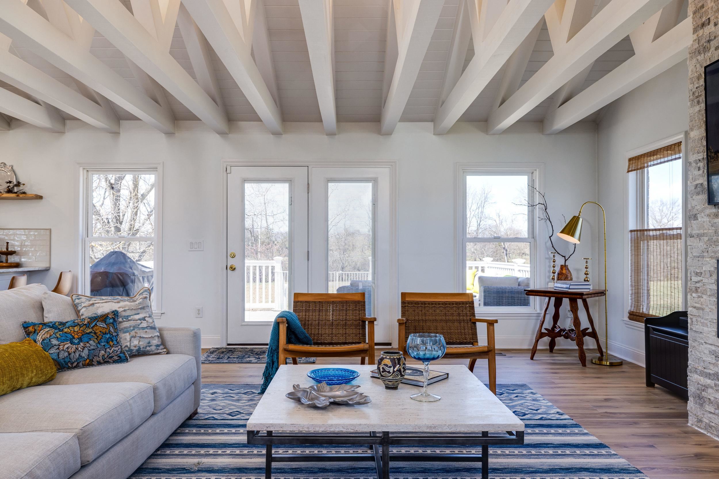 901 Riverside Avenue Grottoes, VA 24441 - Photo 26 of 75 a living room with furniture a table and a large window