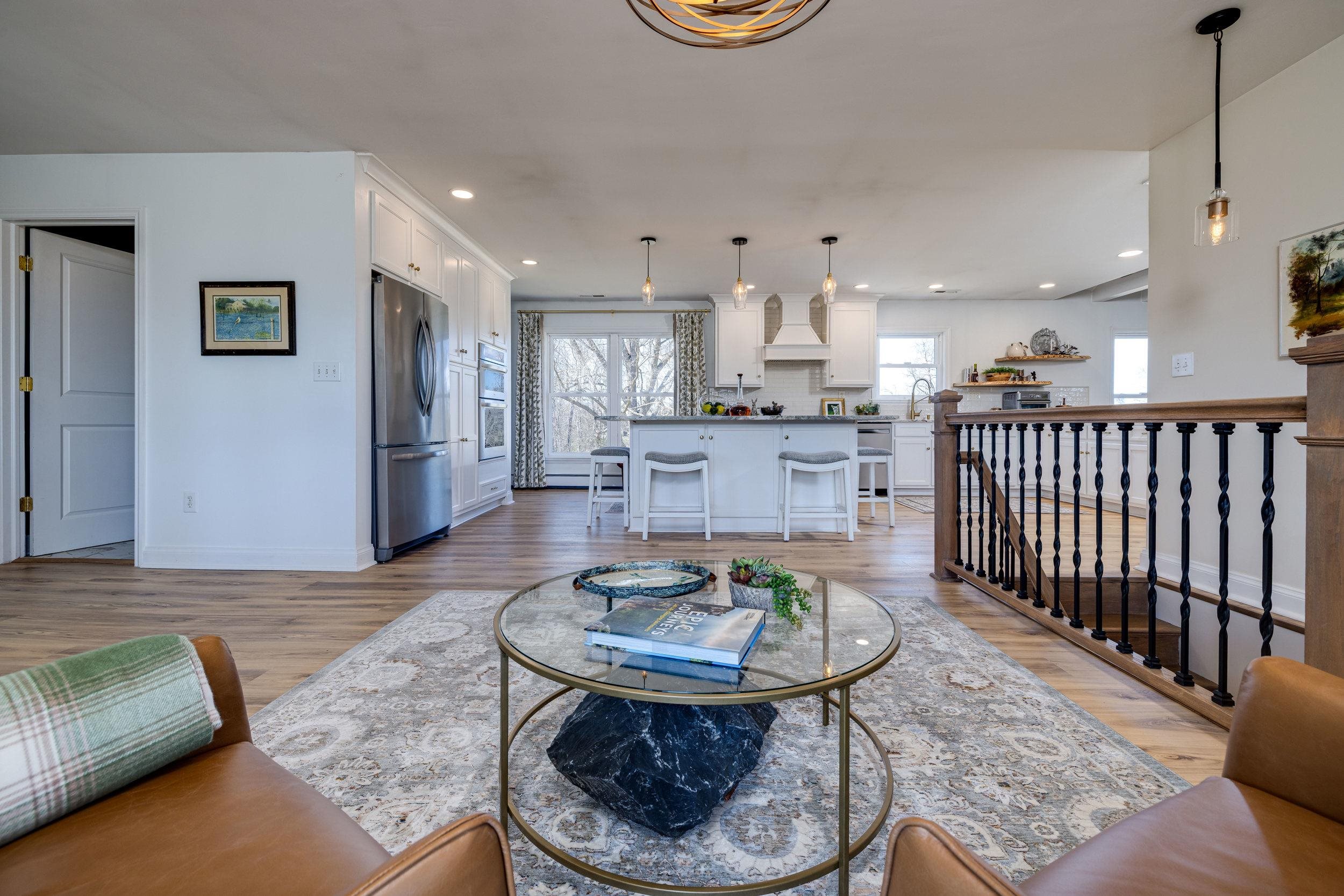 901 Riverside Avenue Grottoes, VA 24441 - Photo 35 of 75 a living room with stainless steel appliances kitchen island granite countertop furniture and a dining table