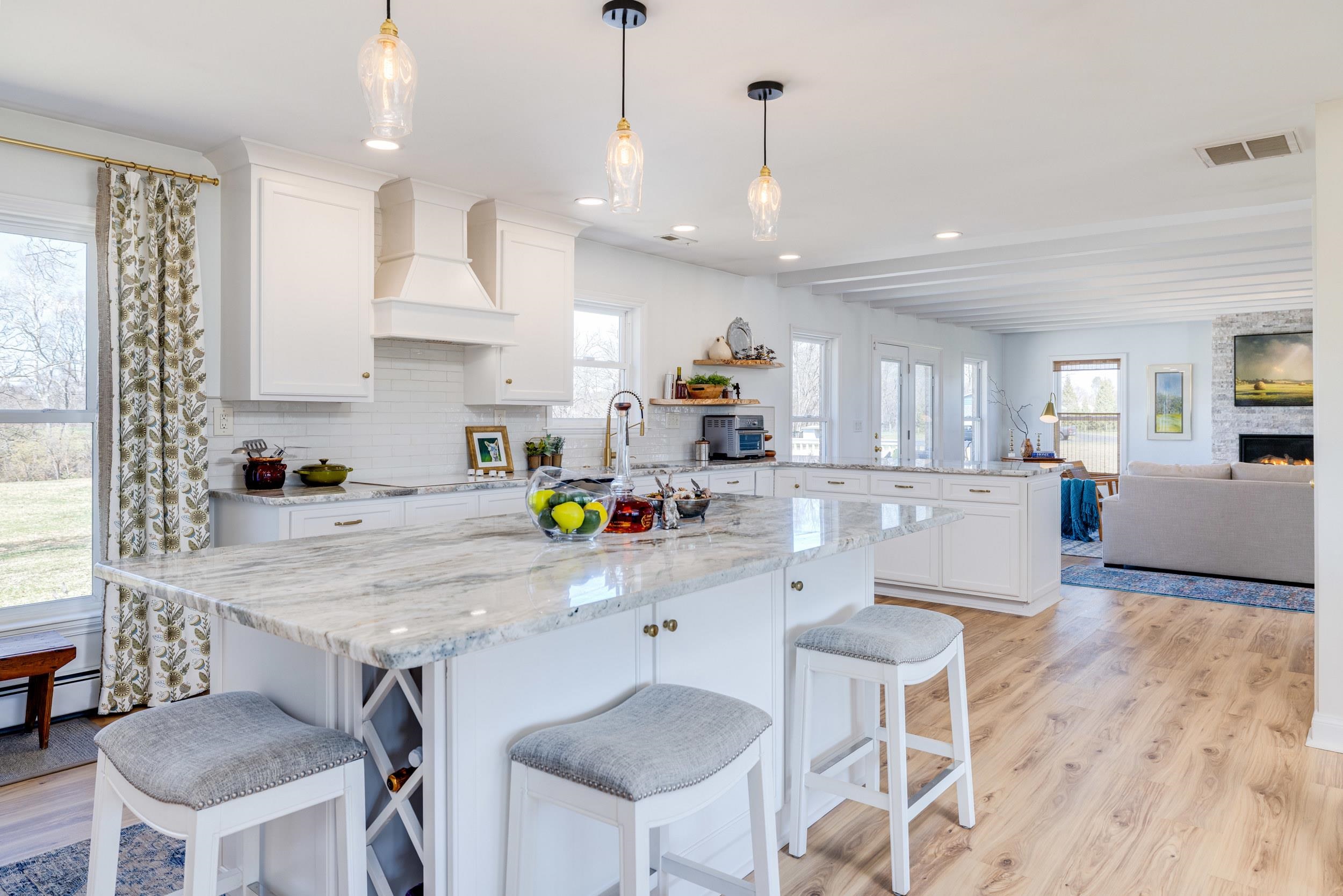 901 Riverside Avenue Grottoes, VA 24441 - Photo 4 of 75 a kitchen with stainless steel appliances a dining table chairs and sink