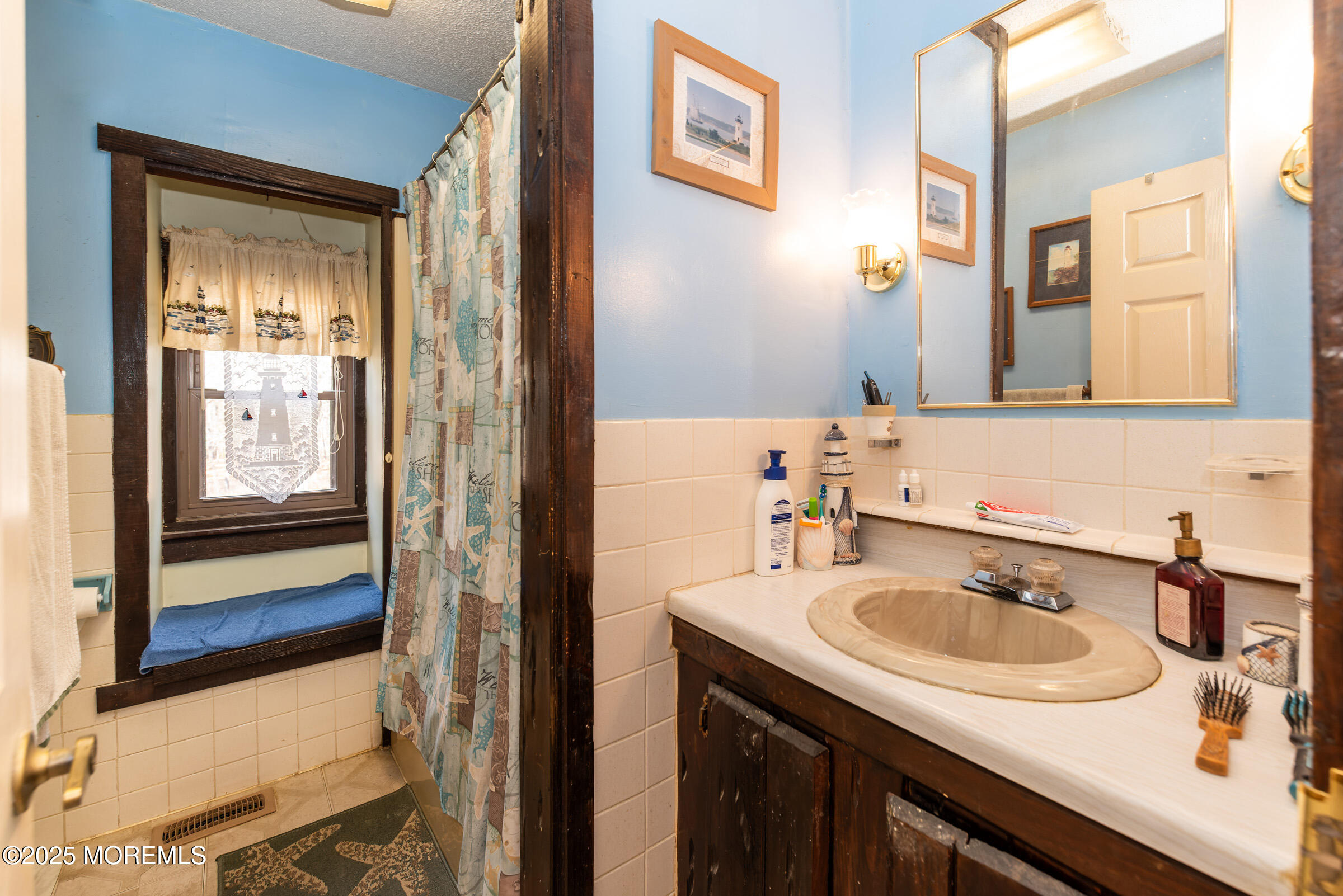 220 Chatsworth Tuckerton Road, Unit A Chatsworth, NJ 08019 - Photo 44 of 59 a bathroom with a sink and a mirror