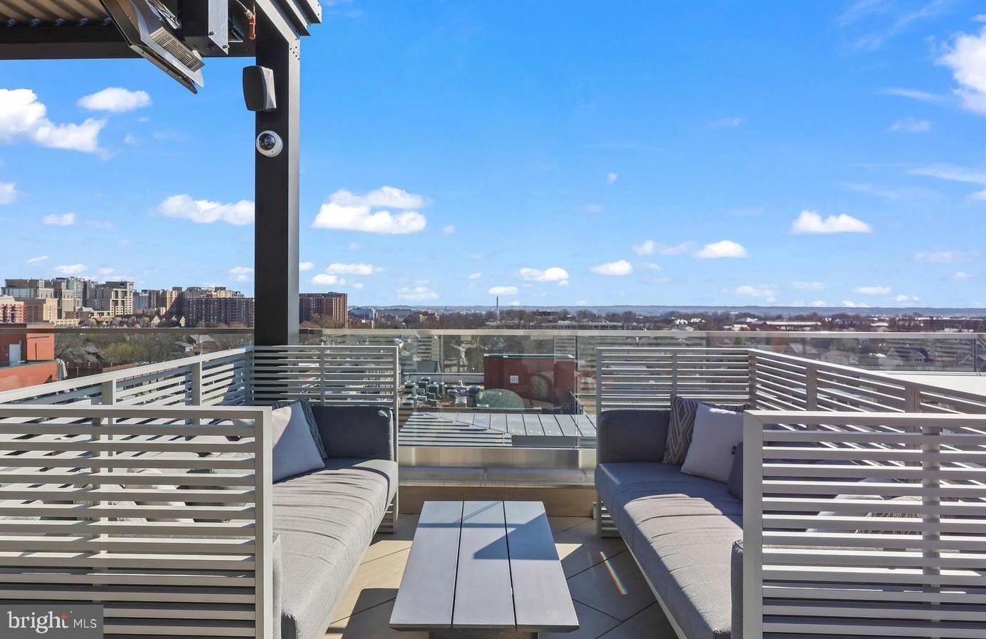 1021 North Garfield Street, Unit 914 Arlington, VA 22201 - Photo 35 of 63 a view of roof deck with patio
