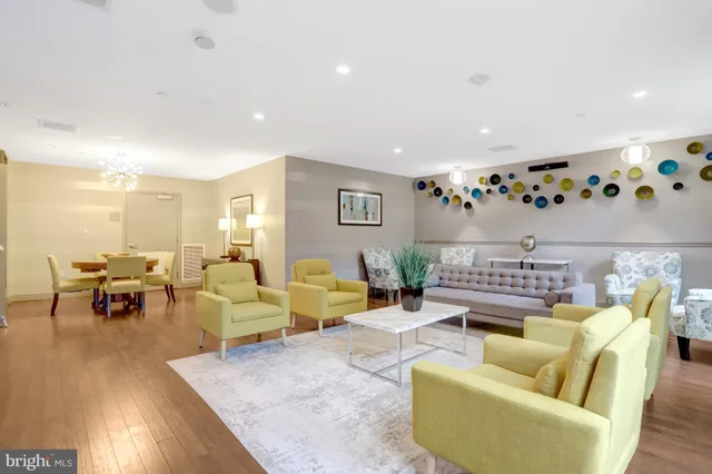 a view of a building and door