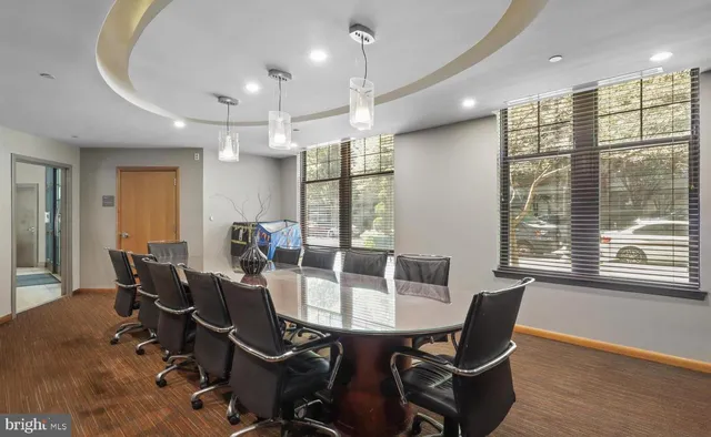 a front view of a building