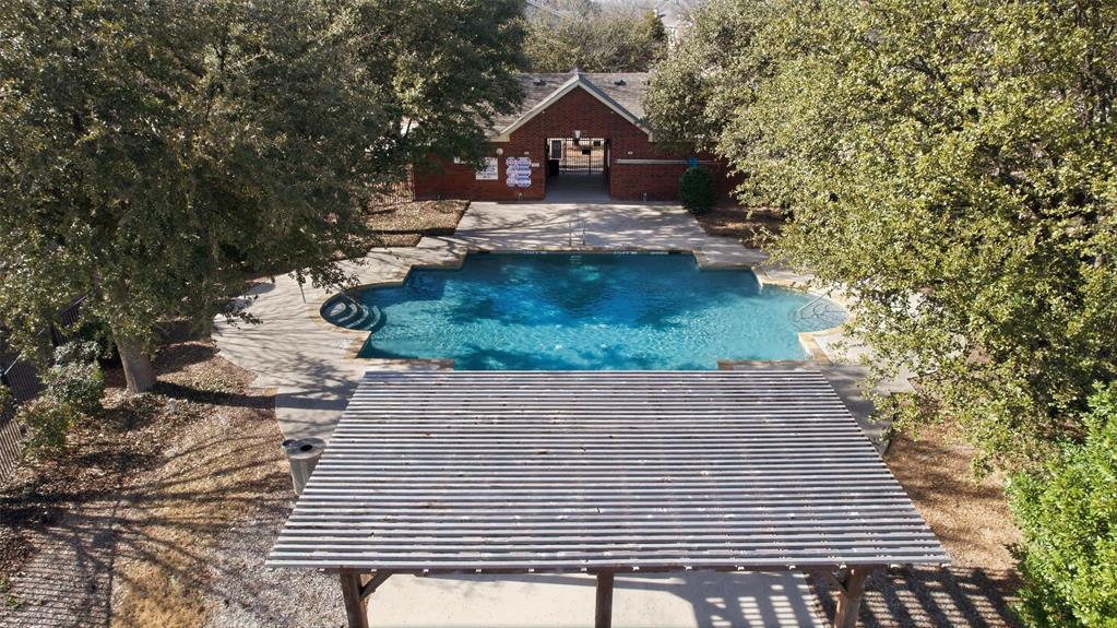2522 Durango Ridge Drive Bedford, TX 76021 - Photo 30 of 35 View of pool featuring patio surround