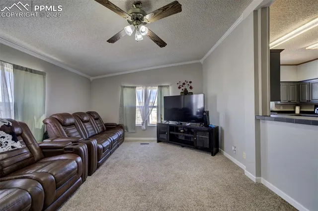 a bed room with a bed and a chandelier