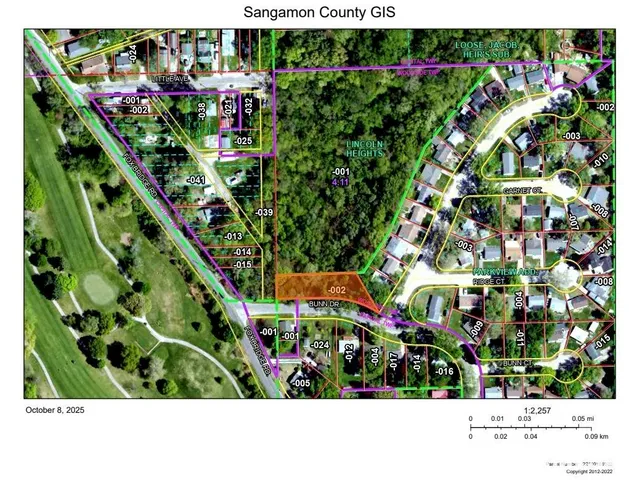 $49,900 | Lot 1-2 Bunn Drive, Springfield, IL 62703