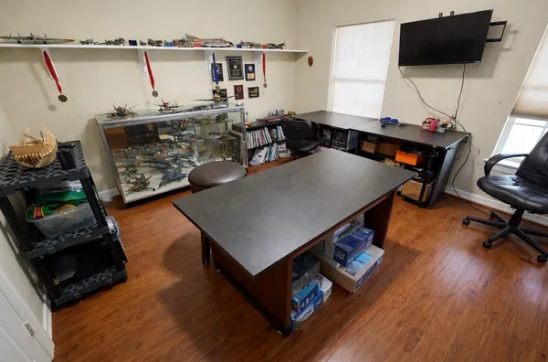 a view of an entryway door