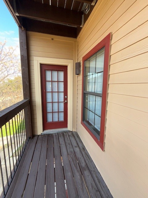 2410 2nd Street South, Unit 416 Waco, TX 76706 - Photo 17 of 40 a view of hallway with wooden floor