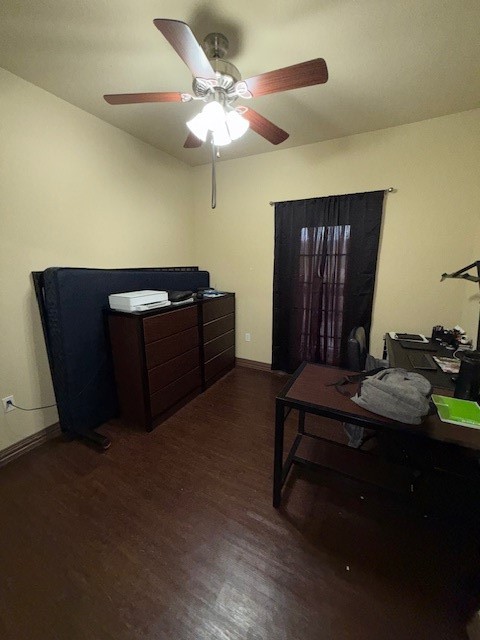 2410 2nd Street South, Unit 416 Waco, TX 76706 - Photo 37 of 40 a room with furniture and a chandelier fan