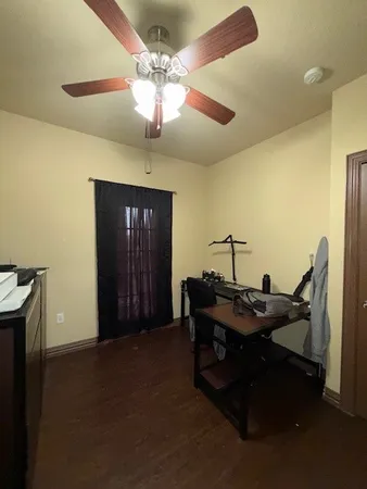 a view of wooden floor