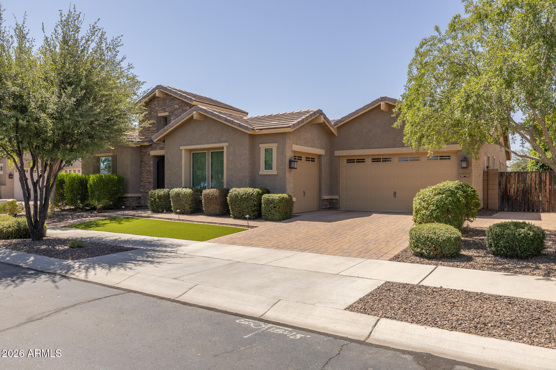 20105 East Quintero Road Queen Creek, AZ 85142 - Photo 2 of 54 3)FRONT OF HOME