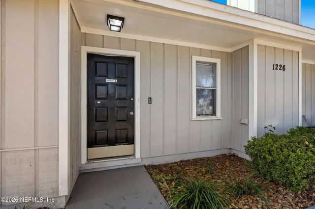 a view of an entryway