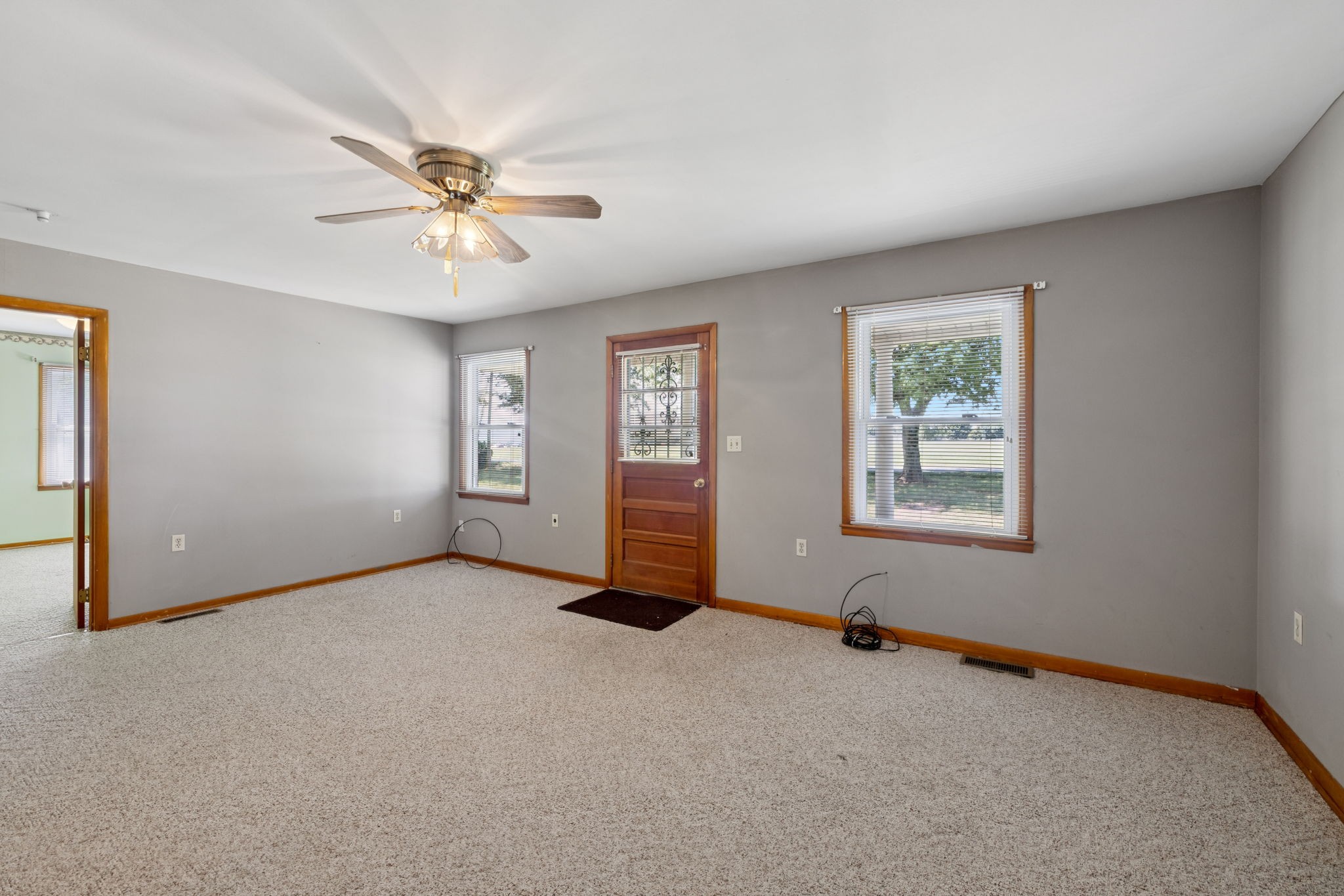 204 Canaan Road Mount Pleasant, TN 38474 - Photo 17 of 49 wooden floor in an empty room with a window