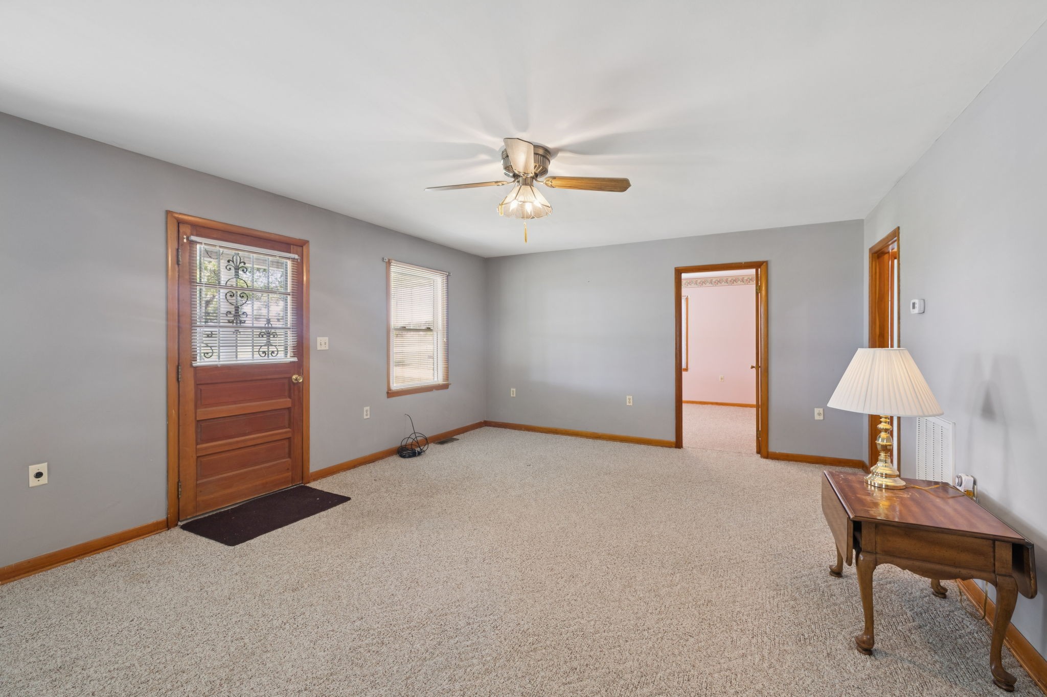 204 Canaan Road Mount Pleasant, TN 38474 - Photo 18 of 49 a view of a livingroom with furniture and a window