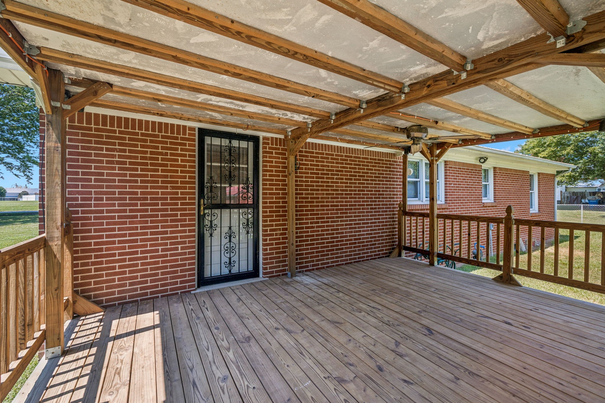 204 Canaan Road Mount Pleasant, TN 38474 - Photo 36 of 49 a view of a wooden deck