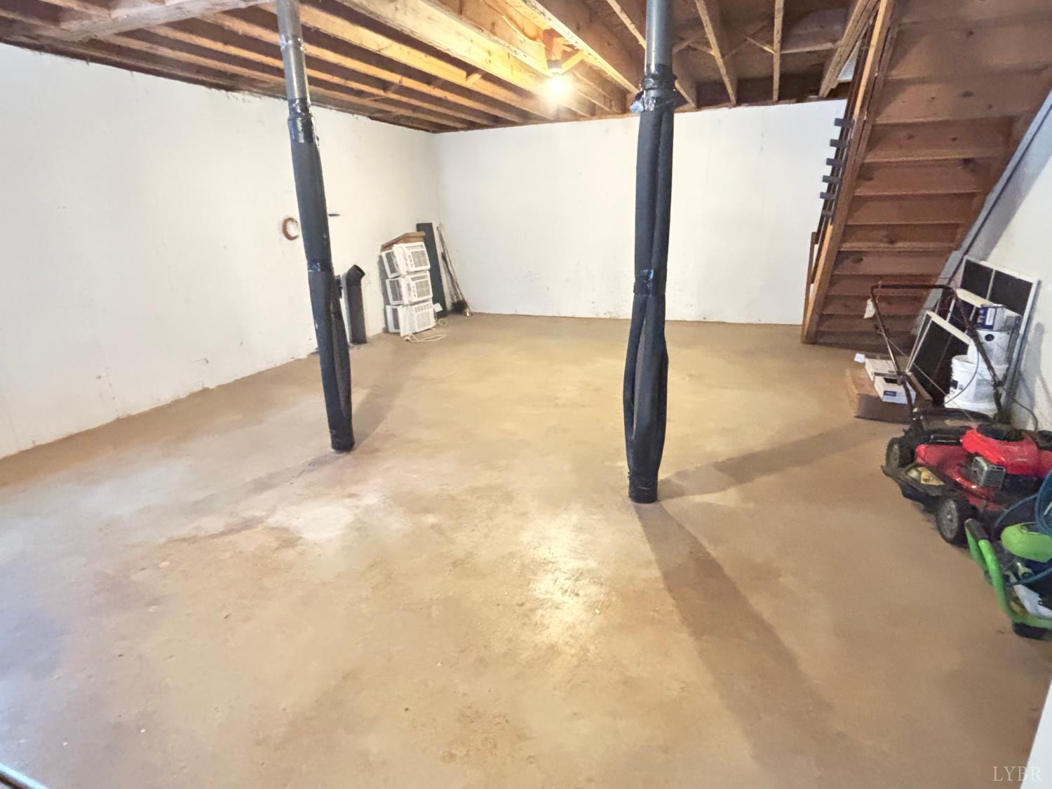 447 Matohe Road Monroe, VA 24574 - Photo 17 of 20 a view of a garage with rack