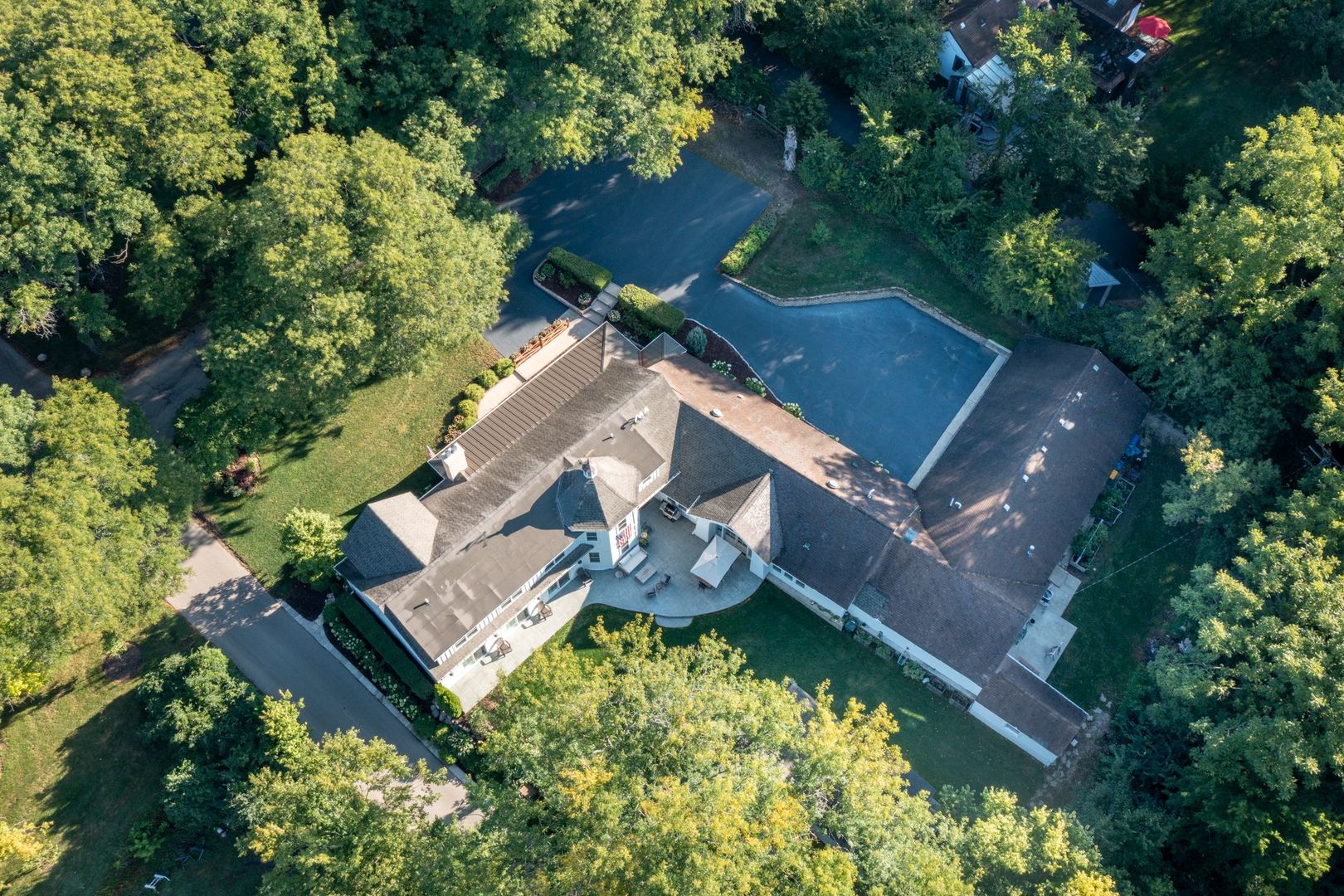 204 Country Commons Road Trout Valley, IL 60013 - Photo 13 of 17 an aerial view of a house with a yard