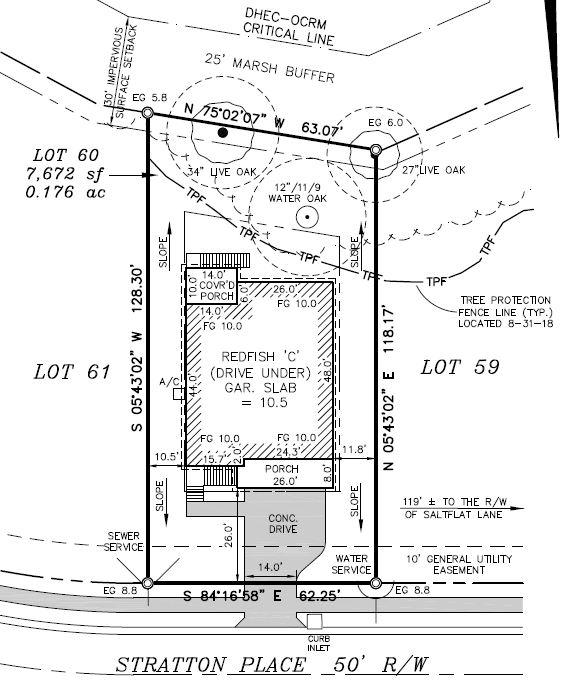 1432 Stratton Place Mount Pleasant, SC 29466 - Photo 19 of 21 Plot