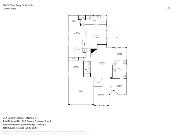 $2,175 | 20626 Whiteberry Court, Humble, TX 77346