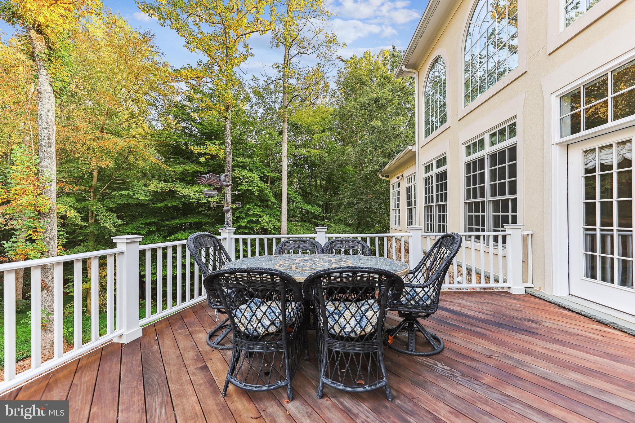 12792 Yates Ford Road Clifton, VA 20124 - Photo 101 of 117 Deck off the Kitchen/Family Room.