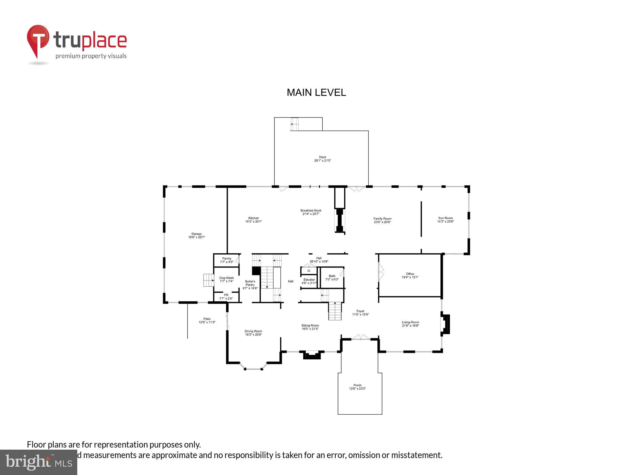 12792 Yates Ford Road Clifton, VA 20124 - Photo 113 of 117 Floor Plan - Main Residence - Main Level.