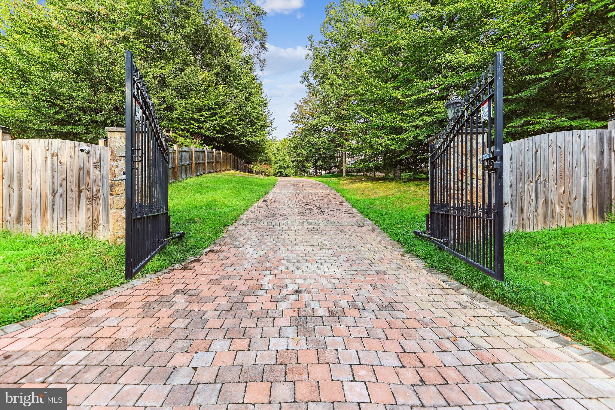 12792 Yates Ford Road Clifton, VA 20124 - Photo 4 of 117 Electric Gate with Paver Drive to Your Estate.