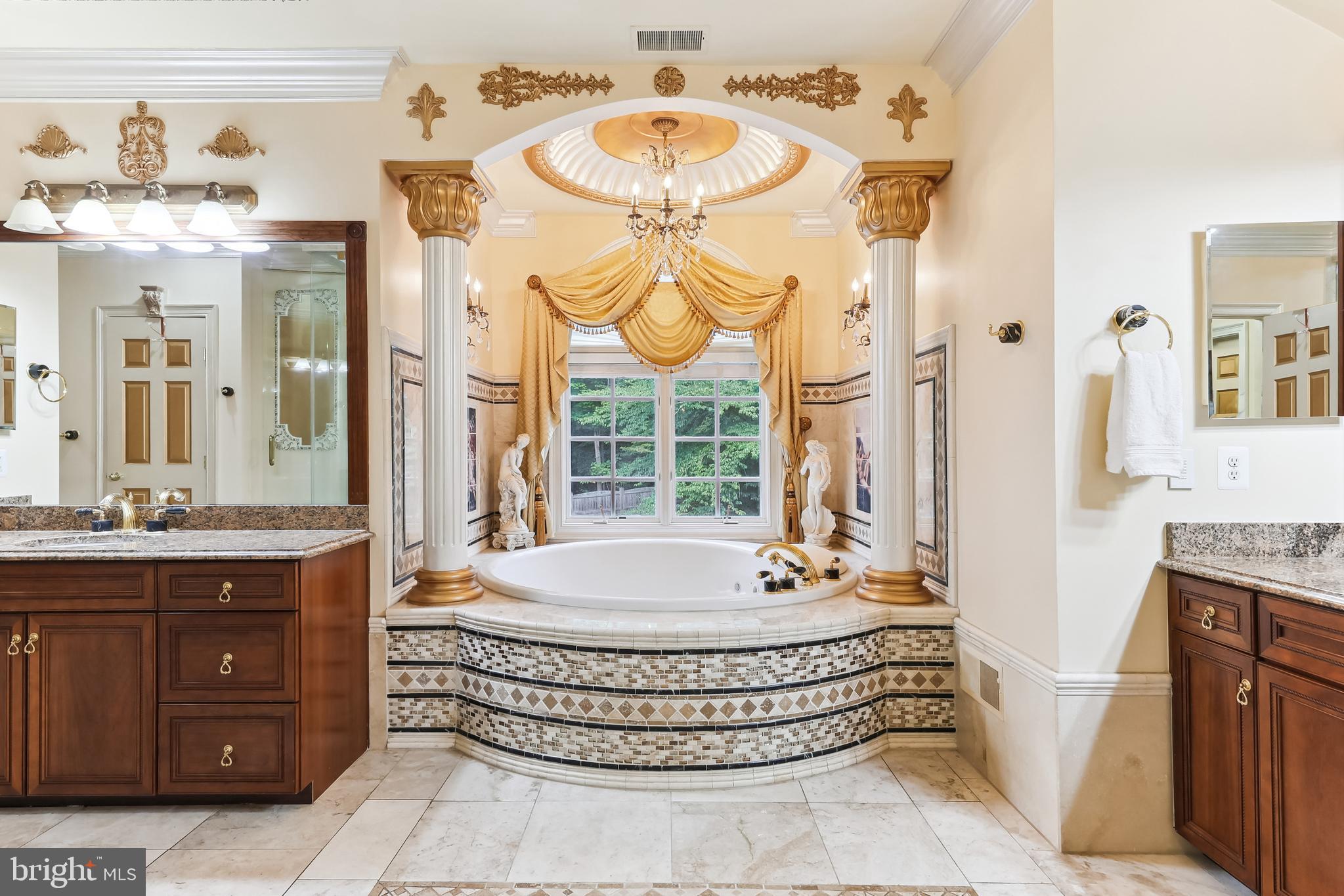 12792 Yates Ford Road Clifton, VA 20124 - Photo 49 of 117 Luxuriate in the Opulent Soaking Tub.